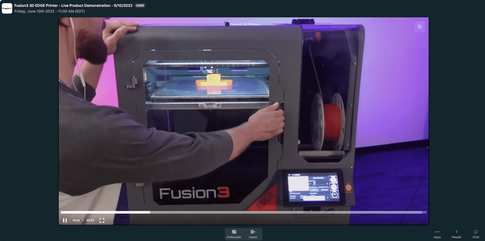 selling products with live video